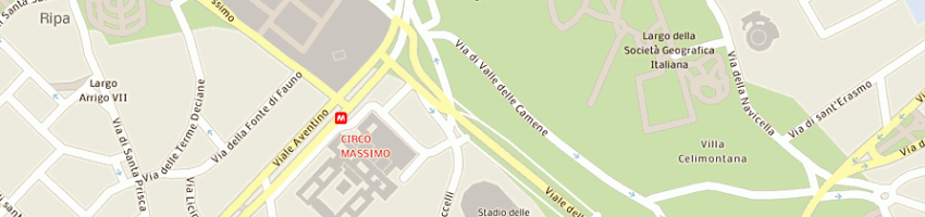 Mappa della impresa pierreci soccoop a rl a ROMA