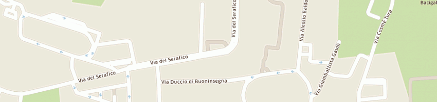 Mappa della impresa azzurra sport srl a ROMA