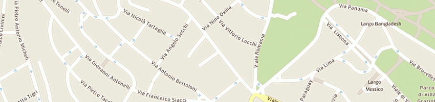 Mappa della impresa puppi e co di lelia rosati a ROMA