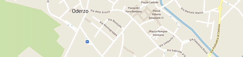 Mappa della impresa avion company spa a ODERZO