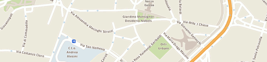 Mappa della impresa raffaelli umberto a ROMA