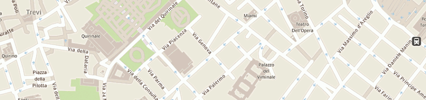 Mappa della impresa international transport srl a ROMA