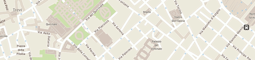 Mappa della impresa studio acquarone associazione professionale a ROMA