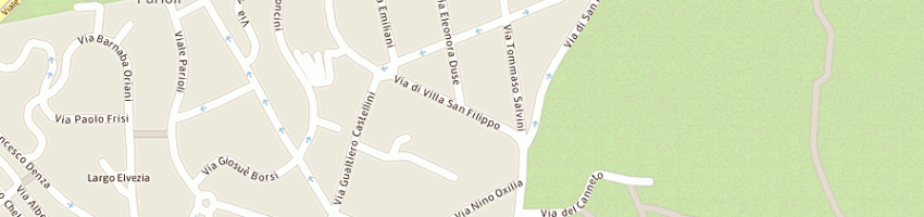 Mappa della impresa bar san filippo srl a ROMA
