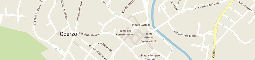 Mappa della impresa frelma srl a ODERZO