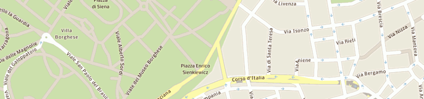 Mappa della impresa api a ROMA