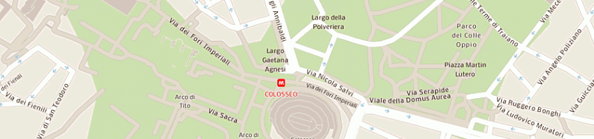Mappa della impresa fezzi riccardo a ROMA