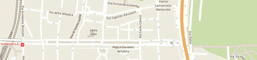 Mappa della impresa aenda food srl a ROMA