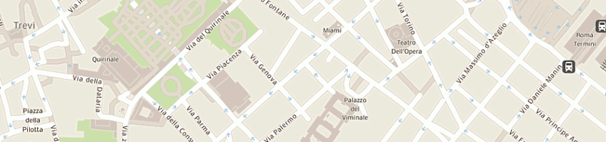 Mappa della impresa roma park srl a ROMA