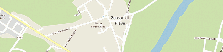 Mappa della impresa salone marika a ZENSON DI PIAVE