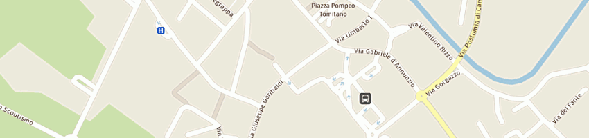 Mappa della impresa alleanza assicurazioni spa a ODERZO