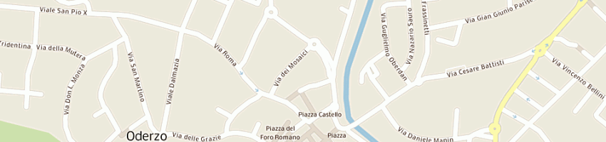 Mappa della impresa simonetti e toffoli (srl) a ODERZO