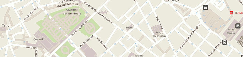 Mappa della impresa hotel zara a ROMA