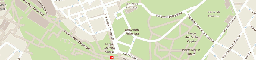 Mappa della impresa bar del mose' srl a ROMA