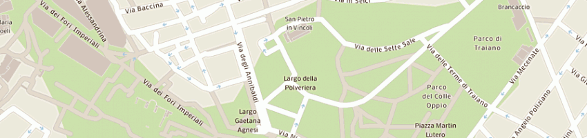 Mappa della impresa unita' organizzativa eudossiana a ROMA
