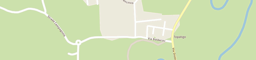 Mappa della impresa flli tonussi snc - di tonussi marino e renzo a SACILE