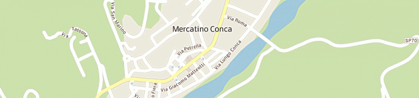 Mappa della impresa habitat di ricci irene e c snc a MERCATINO CONCA