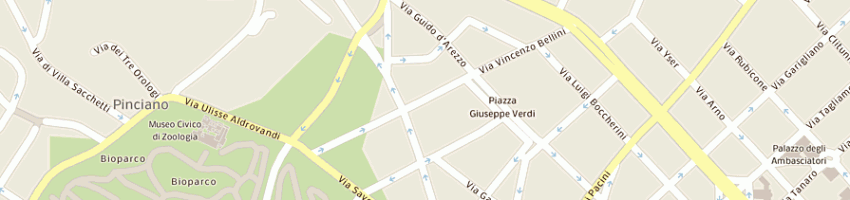 Mappa della impresa cipro consulting srl in breve cipro srl a ROMA