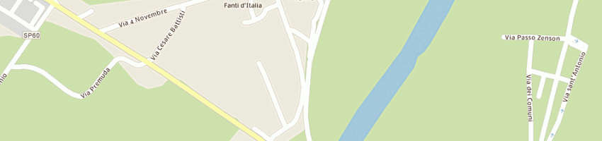 Mappa della impresa barbaran servizi di barbaran s e c (snc) a ZENSON DI PIAVE