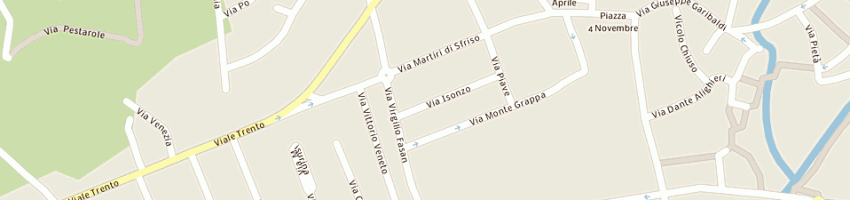 Mappa della impresa de vellis carlo a SACILE