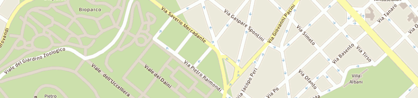 Mappa della impresa broker immobiliare srl a ROMA