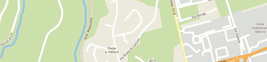 Mappa della impresa luvisotto lino a ODERZO