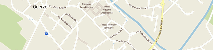 Mappa della impresa malisan di paolo malisan e c snc a ODERZO