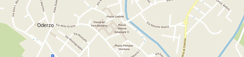 Mappa della impresa assopitergina di lot e c (snc) a ODERZO