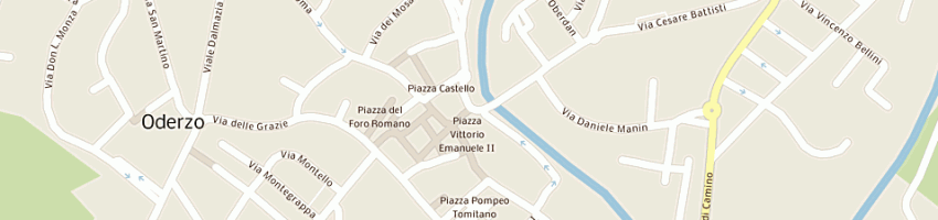 Mappa della impresa imt international srl a ODERZO