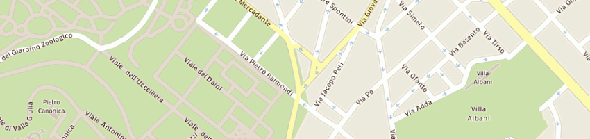 Mappa della impresa made in museum srl a ROMA
