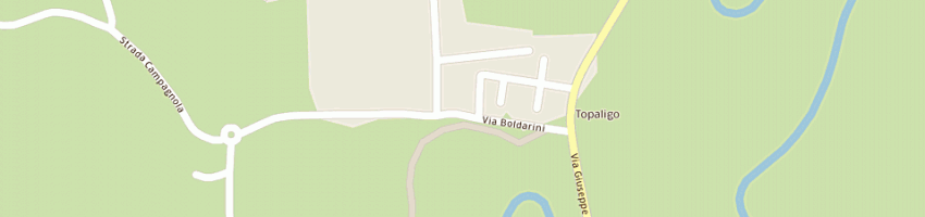 Mappa della impresa netto giuseppe a SACILE