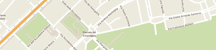 Mappa della impresa orazi patrizia a ROMA