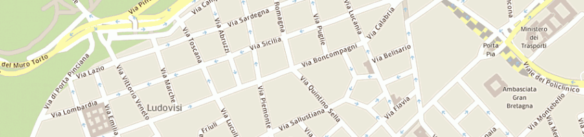 Mappa della impresa cdm executive search a ROMA
