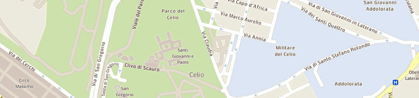 Mappa della impresa aon spa a ROMA