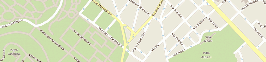 Mappa della impresa intermatica holding srl a ROMA