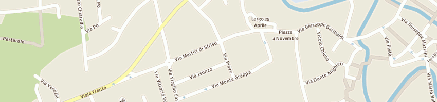 Mappa della impresa centro estetico a SACILE
