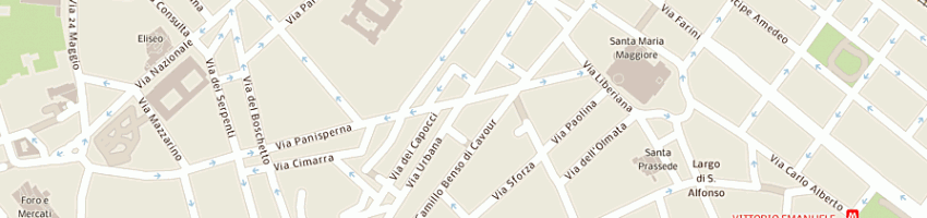 Mappa della impresa cecchini maria a ROMA