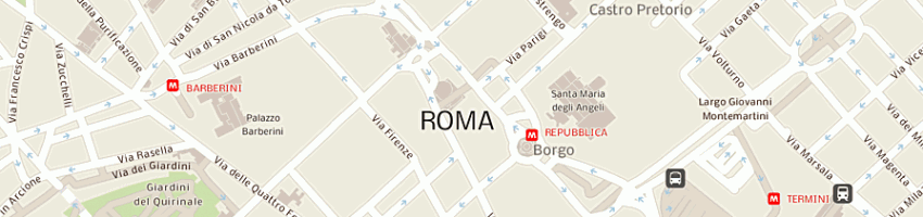 Mappa della impresa scor srl a ROMA