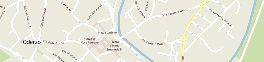 Mappa della impresa borsoi spa a ODERZO