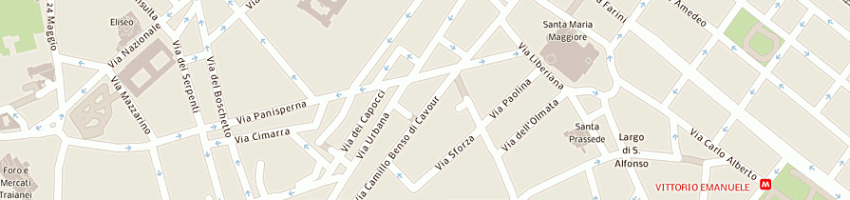 Mappa della impresa albergo borromeo a ROMA
