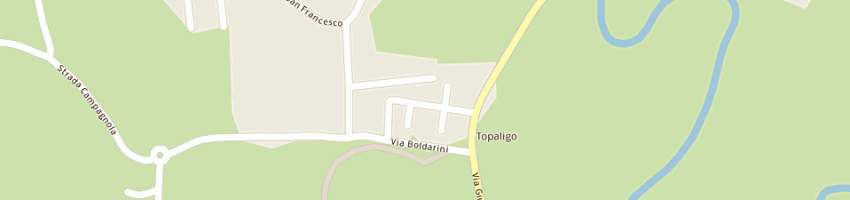 Mappa della impresa de franceschi rodolfo e c (sas) a PORDENONE