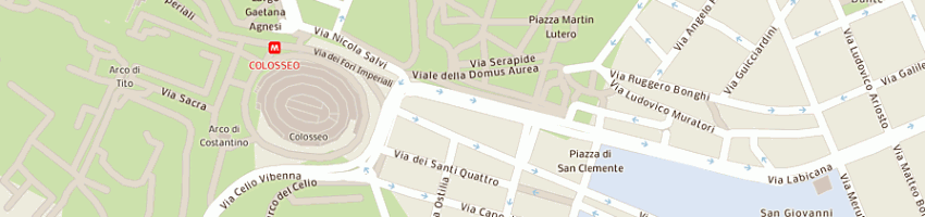 Mappa della impresa artesole srl a ROMA