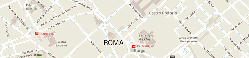 Mappa della impresa pizzarotti e c (spa) a ROMA