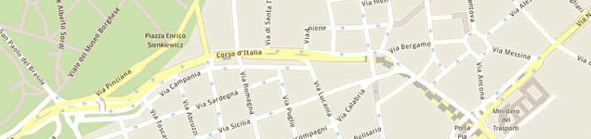 Mappa della impresa scuole pubbliche media buonarroti a ROMA