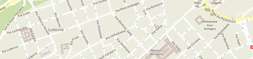 Mappa della impresa media farma a ROMA