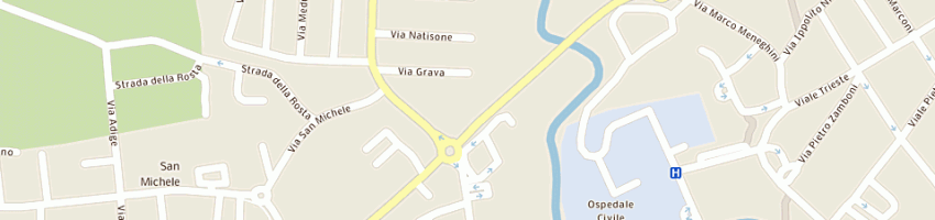 Mappa della impresa bieffe sas di gilberto favot e c a SACILE