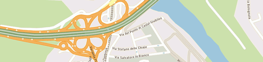 Mappa della impresa saico srl a ROMA