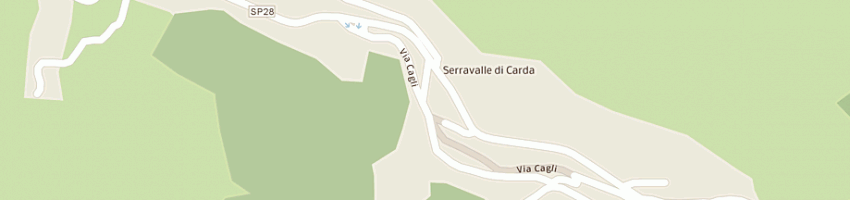 Mappa della impresa ristorante pensione rossana a APECCHIO