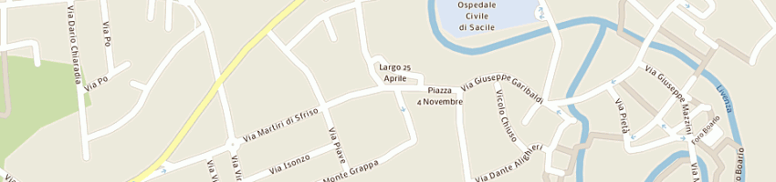 Mappa della impresa tombolan (sas) a SACILE