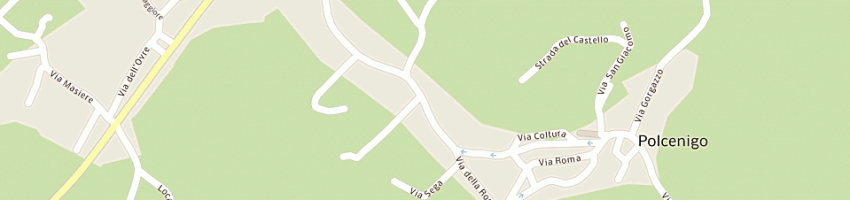 Mappa della impresa dorigo anna a POLCENIGO